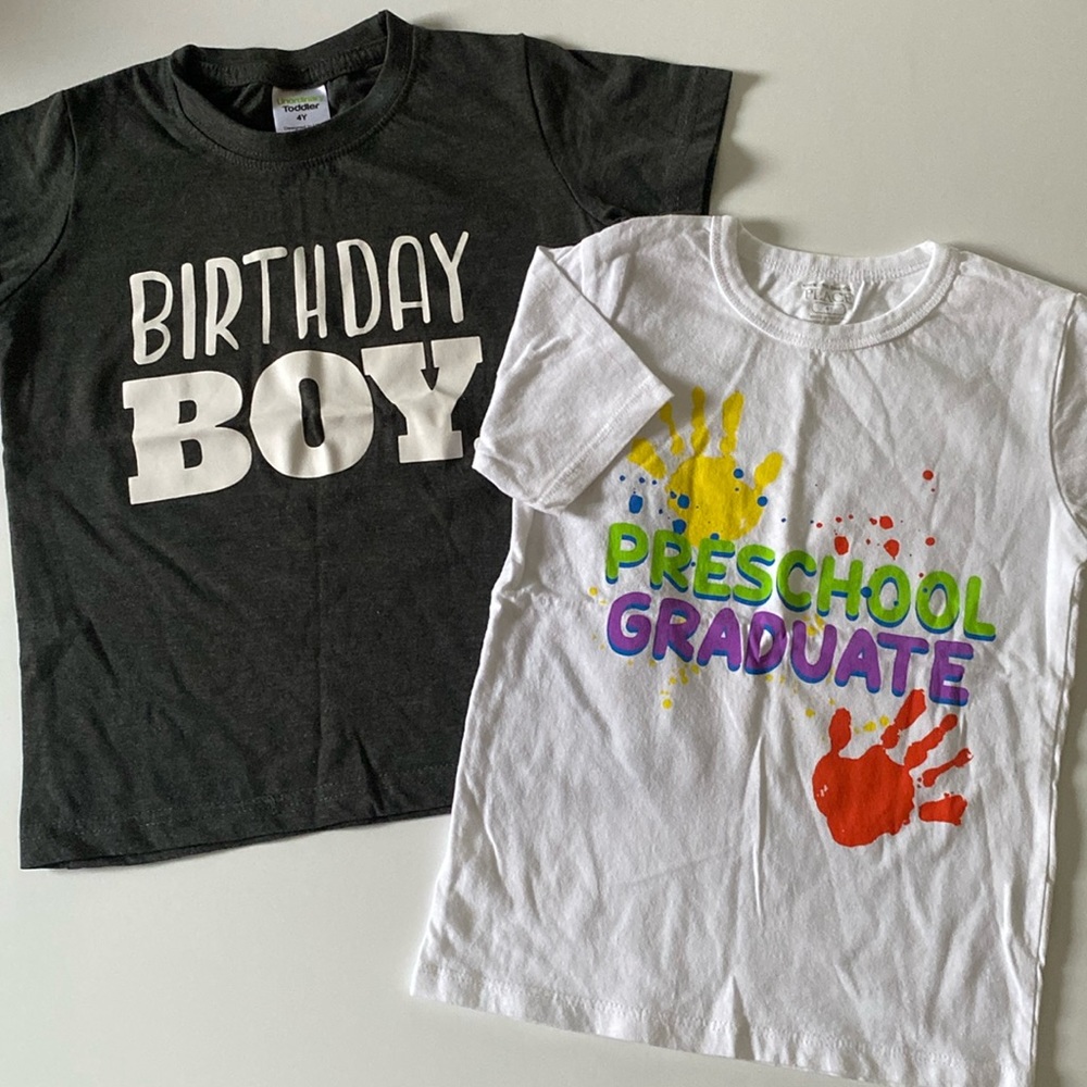 4T Tee Shirt Set